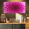 Designart - Dark Pink Abstract Flower Petals - Floral Canvas Art Print